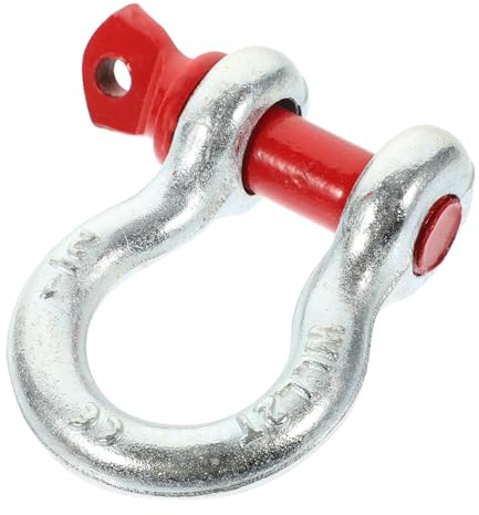 SOIMISS Galvanized Heavy Duty Anchor Shackle Off-road Lifting Tool for Rigging and Recovery Sturdy Screw Pin Design Anti-rust High-strength Steel Capacity