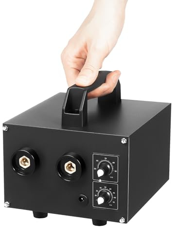 Poste à souder par points 6700 W, 220 V 1600 A, machine à souder par points, condensateur avec 4 broches à souder et pédale, spot de batterie professionnel pour tôle de nickel de 0,08 à 0,25 mm