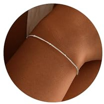 SLOONG 925 Sterling Silber Over Perlen für Armbänder Damen 20CM