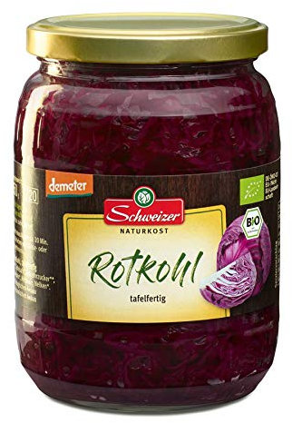 Schweizer Bio Rotkohl, DEMETER, 720 ml