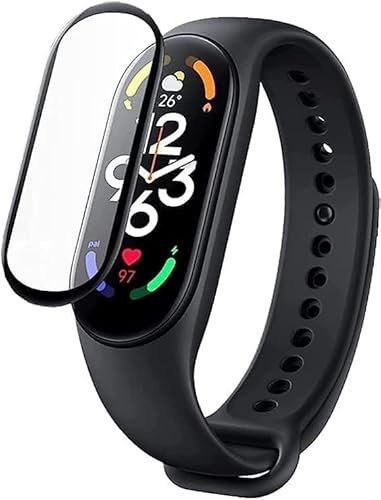 Xiaomi Smart Band 7 Display AMOLED da 1,6 pollici Ricarica magnetica Bluetooth 5.2 BLE 180mAh Batteria Android, iOS Cinturino in silicone con protezione per lo schermo - Nero