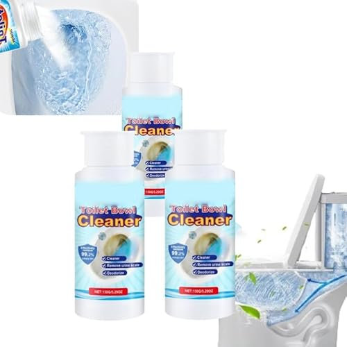 Splash Foam WC-Reiniger, 150 ml, Aktivsauerstoffmittel, Reiniger, schäumendes Pulver, spritzschäumender WC-Reiniger für Toilettenschüssel, Hockpfannen, Urinale, Waschbecken (3 Stück)