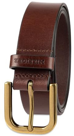 Tommy Hilfiger Herren Casual Leather Belt-Classic Style for Everyday Wear Gürtel, Schokolade, Small (30-32)