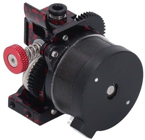 Dual Gear Extruder, Ender 3 Dual Drive 3D-Drucker-Extruder, Metal Drive Feeder Upgrade Kit für Ender 3 V2, CR10 Series 3D-Drucker, TPU-Filament Unterstützt