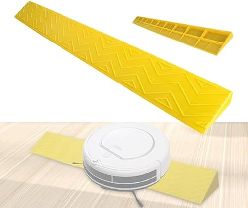 GSKFXJ Schwellenrampe Tragbare 2cm 6cm 8cm Hoch, Leichte Staubsauger Roboter Rampe, Anti-Rutsch Rollstuhlrampe, Kunststofframpe Für Schwellen, Türöffnungen Und Badezimmer(100cm*16cm*7.5cm)