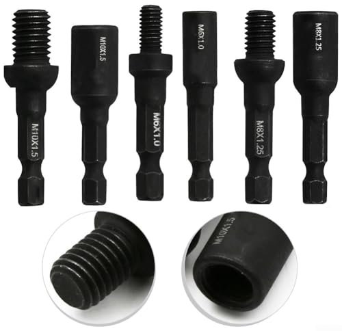 Perno de suspensión y controladores de inserción roscados, herramientas fáciles de usar para flujos de trabajo eficientes (M8)