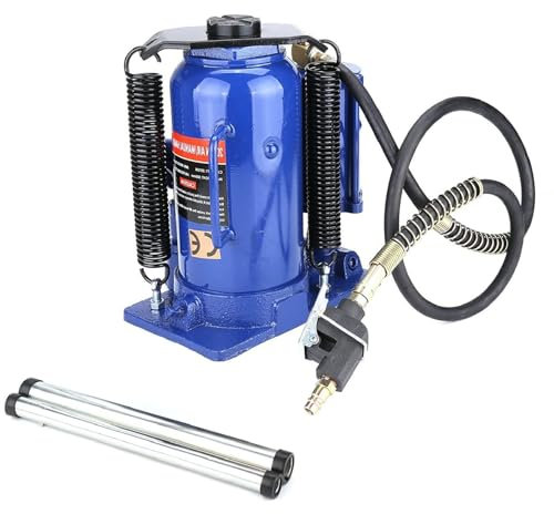 Bottle Jack 20 Ton Heavy Duty Air Hydraulic Jack – Pneumatic Lifting Tool for Car, Van, Truck & Lorry Maintenance