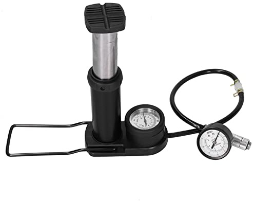 POENVFPO Double Water Leakage Tests -Barometer Avoid the Return Valve for Computer Water Cooling, Manual Leakage Device for DIY Enthusiasts (Black)