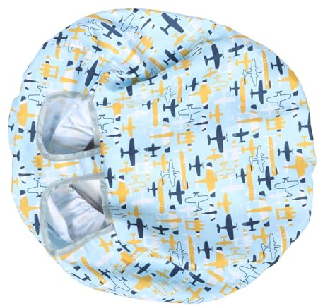 TOYANDONA Einkaufswagenhülle und Abdeckung für Babyhochstuhl aus Polyester Leicht zu Reinigen Wasserabweisend für Esszimmer und Unterwegs als Schutzbezug für Kleinkinder und Babys