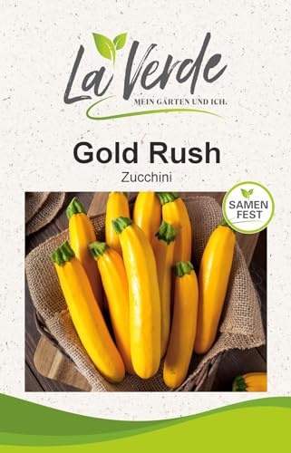 La Verde MEIN GARTEN UND ICH. Gold Rush Zucchinisamen