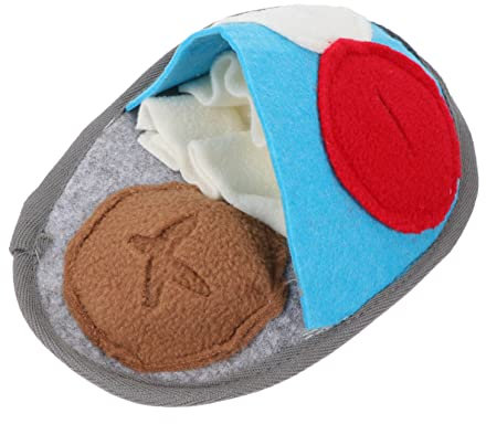 DOITOOL Hasenspielzeug Tierfutter-versteckspielzeug Kaninchenspielzeug Hasen-schnüffelmatte Hamster-futtermatte Geruchssinn-Training Matte Für Kaninchen Und Hamster Sensorischen