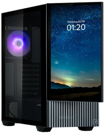 Zalman Z10 DS - Carcasa para PC (15,6 Pulgadas, Color Negro