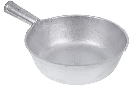 OFFSCH Cucchiaio Per in Alluminio Manico Corto Cucchiaio Multifunzionale Pervare Pentole Forniture