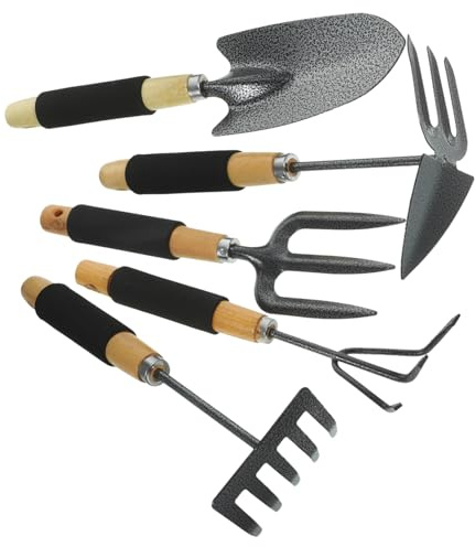 Toyvian Outils De Jardinage à Main Pelle De Jardin Râteau pour Plantation Accessoires De Jardinage Outils De Extérieur