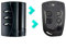 PUJOL VARIO 4U Compatible PUJOL VARIO BLACK Frecuencia 433MHz Nuevo Mando Garaje Negro 4 Botones Más Resistente Y Robusto