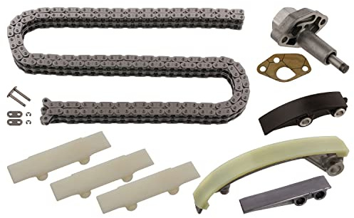 febi bilstein 171514 Stuurkettingset voor nokkenas, met glijrails en kettingspanner, 1 stuk