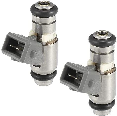 Motoforti Einspritzventil IWP162 Für Harley Davidson Softail 04-05 2 STK | Farbe Silberfarben, Material Metall, Kunststoff, Spannung 12V, Abmessungen 4,7x3,1cm, Passend Für Moto Breva 850 03-09