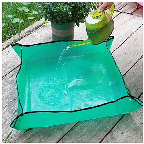 Garden Mat For Repotting Plant Transplanting Foldable Waterproof Potting Mat For Indoor Plants Succulent Plants Plant Care Change Soil For Pruned Plants Seedlings Potted Watering ( Size : 75*75cm )