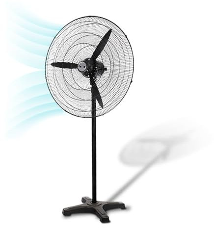 Kngiybo Ventilateur De Sol Industriel Puissant, Support De Moteur en Cuivre Pur, Ventilateur De Refroidissement, Ventilateur De Bureau, Ventilateur De Sol sur Pied (Size:B)