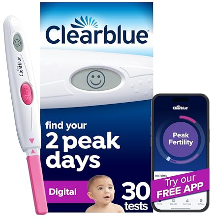 Clearblue Digital Ovulation Test, 30 Count