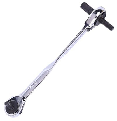 Llave combinada reversible de doble extremo, llave de carraca con cabeza flexible 4 en 1 | Llave de trinquete de alta dureza | Llave de carraca resistente al desgaste, fuerte, estable y eff