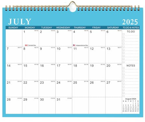 Kalender 18 Monate 2025-2026 - Wandkalender A mit Liste der Dinge von, von Januar 2025 bis Juni 2026 | Großer Monatsplaner für die Organisation von Ferien, Verwendung zu Hause und im Büro, Str