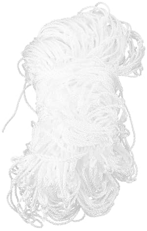 ULTECHNOVO Filet de Chargement pour Remorque Voiture Blanc en Polypropylène et Nylon, Protection Haute Résistance et Fixation Sécurisée pour Transport Sûr
