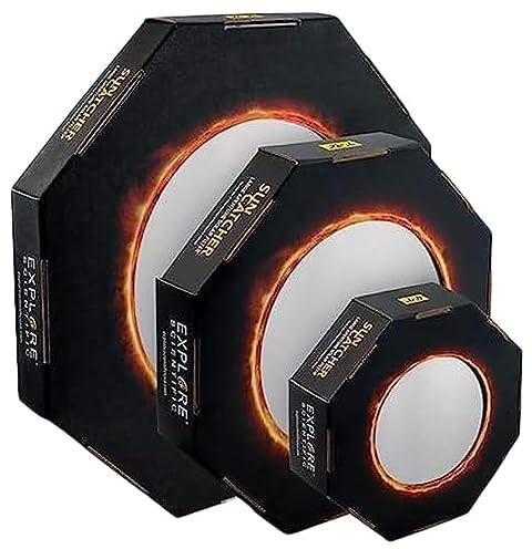 Explore Scientific Sun Catcher Sonnenfilter für 60-80mm Teleskope zur Beobachtung der Sonne im Weisslicht