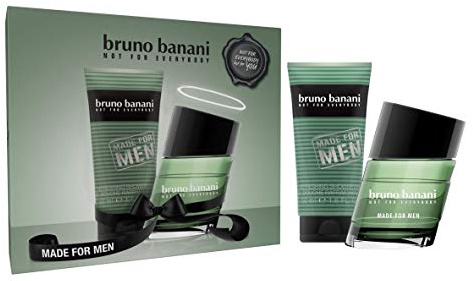 bruno banani Made for Man Geschenkset – Maskulines Eau de Toilette und Duschgel mit fruchtig-aromatischen Akzenten – Für den verführerischen Mann – 1 x 30 ml & 1 x 50 ml
