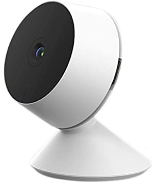 Homcloud Telecamera Wi‑Fi Interno Mini 8S, HD 2MP, Visione Notturna & Rilevamento Movimento, Audio Bidirezionale, MicroSD/Cloud, Compatibile Alexa & Google Home