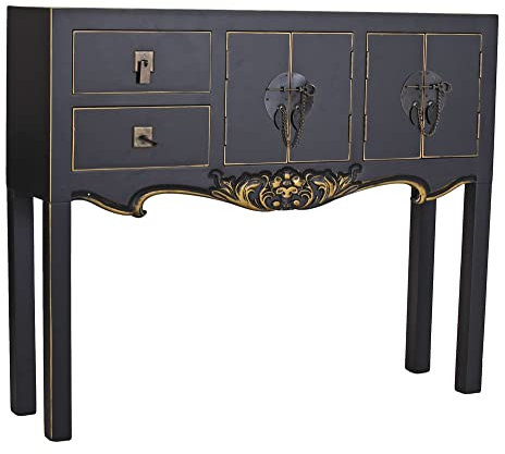 Chinesische Hochzeitsschrank Konsolentisch Wandtisch 95 cm Tischkonsole mya048 Palazzo Exklusiv