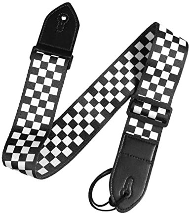 Gitarrengurt für Gitarre, Schultergurt, E-Gitarre, klassische Gitarre, Gitarre, Volk, Breite 5 cm, verstellbare Länge, Geschenke für Kinder und Gitarristen, Erwachsene, Farbe Stil 1, L