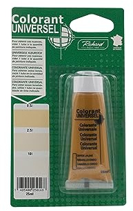 Colorant Universel Pour peinture jusqu'a 10 Litres - 25ml – Made in France - OXYDE JAUNE - 168