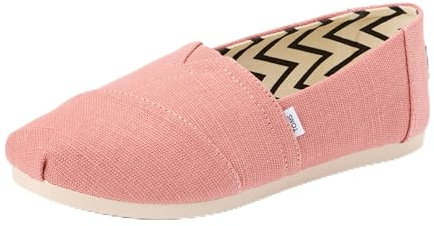 TOMS Kvinnor Espadrille, Vintage rosa arv kanvas, 35.5 EU