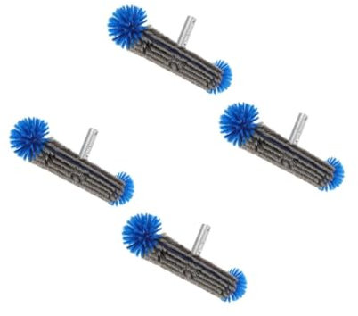 Sosoport 4stücke Poolreinigungsbürste Mit Aluminiumrücken Bürste Für Von Poolwänden Aufstell Und Eingelassenen Pools Ergonomisches Design Für Einfachen Und Effektive Entfernung Von
