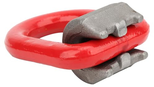 Manille à Anneau en D de Levage à Haute Résistance en Acier allié pour le Gréement à Usage Industriel (2T)