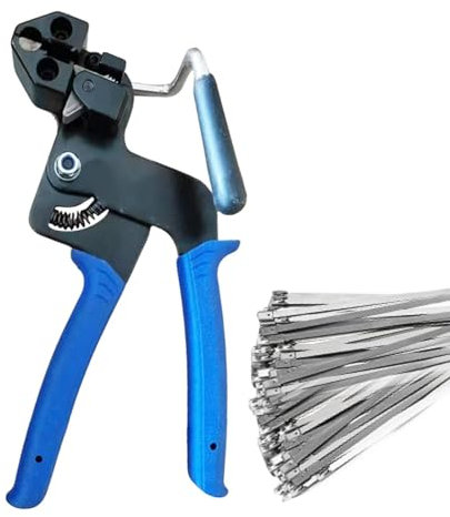 Yhsioaklo Zipper Tie Cutter, Zipper Tie Tool | Self-Locking Chain Link Fence Fasteners Stainless Steel Zip Ties - Tie Cutter