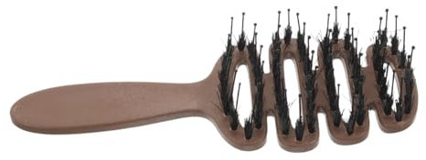 CALLARON Cepillo De Pelo Peine De Alta Cerdas Suaves Masaje Cabelludo Pelo Rizado Corto