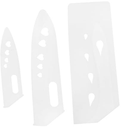 Luxshiny 3 Fundas Protectoras Para Fundas Protectoras Para Cuchillas De Chef Fundas De Seguridad Para Cocina Fundas Protectoras Para Rebanar Fundas Rectas Protector De