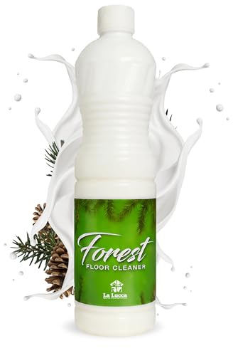 LaLucca Forest Floor Cleaner | 1L Residue-Free Mop Surface Cleaner For Kitchens, Bathrooms, Tiles, Laminate & Vinyl Flooring | Tackles Dirt & Grime, For Hard Surfaces | Spanish Cleaning Products