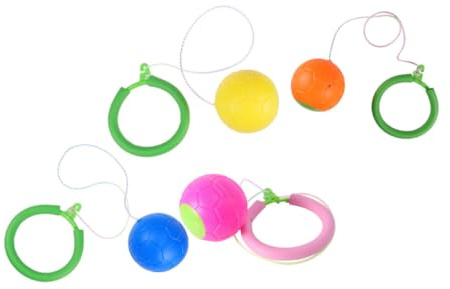 Kisangel 4stücke Knöchel Sprungball Spielzeug Seil Hüpfball Für Junge Mädchen Sport Indoor Outdoor Aktivitäten Junge Mädchen Spiel