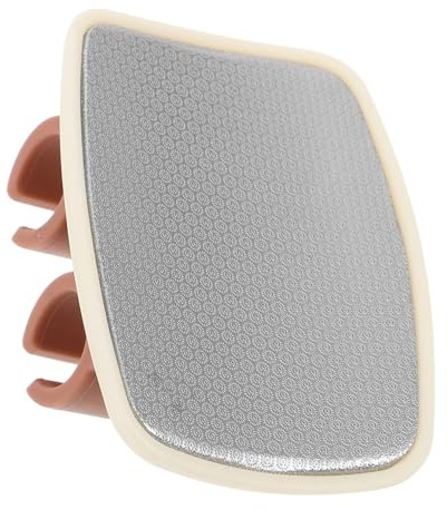 Fußfeile Hornhautentferner für Füße und Hände, Ergonomisch | Gummi Edelstahl, Multifunktional für Zuhause, Fußpflege und Nägel, Kompakt für Handpflege