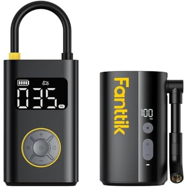 Fanttik X9 Pro Tragbare Elektronische Luftpumpe und Fanttik X9 Ace Mini Fahrradpumpe