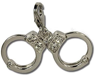 SilberDream Armband Anhänger Charm Handschelle 925 Echt Silber D2FC671 EIN schönes Geschenk zu Weihnachten, Geburtstag, Valentinstag für die Frau