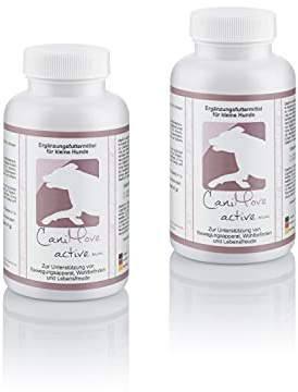 CaniMove Active mini (200 Tabletten für kleine Hunde) mit 10 Heilkräuter-Extrakten für Bewegungsfreude und Tierwohl - MHD-Aktion (11/26)