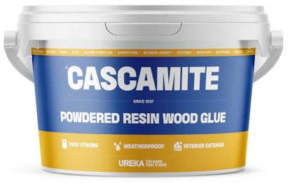 Cascamite Adhesive Powdered Resin Wood Glue, Weatherproof, Strong bond, Used for Joinery, Cabinetmaking, and General Woodworking - 250g