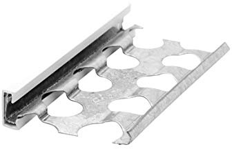 25x Handelskönig Abschlussprofil 10 mm Außen je 250 cm = 62,5 m PVC-Kante Außenputz Putzprofil Putzabschluss