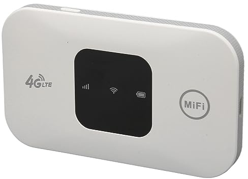 LenTLy SIM WiFi Dongle, SIM Card Slot 4G Wireless Router LED Smart Screen 150Mbps for Family