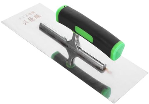 SEWOART Professionelle Edelstahl Spachtelmasse Spachtelkelle Mit Ergonomischem Griff Rostfreie Klinge Für Präzises Nivellieren Und Kittarbeiten Baumaterial Werkzeug Für Zement Und Gips