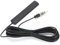 Antena de Radio Universal para Coche con Conector DIN | Antena Adhesiva Am FM con Enchufe DIN para Parabrisas de Coche, Vehículo, Camión, Todoterreno, Estéreo de Coche | 3 Metros
